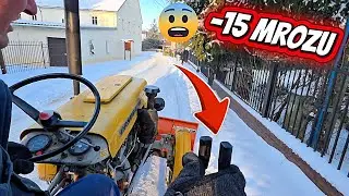 Pług śnieżny & C 330 & śnieg & mr&oacute;z -15