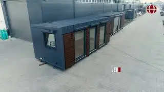 Kontener biurowy pawilon usługowy 7x3 - Producent kontener&oacute;w z płyty Global Home Containers