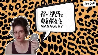 Do I need the CFA to become a portfolio manager?