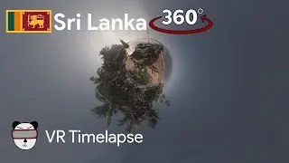 ⏰🎥 360&deg; Timelapse: Beach Sunrise | Galle, Sri Lanka 🇱🇰