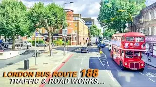 London Bus Rides 🇬🇧 Route 188 🚍 Russell Square To North Greenwich Station | National Maritime Museum