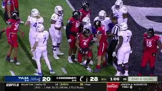 Tulsa vs #6 Cincinnati WILD Ending | 2021 College Football