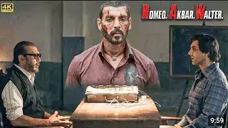RAW Agent Gets captured by ISI Agents | Romeo Akbar Walter| John Abraham Movie 