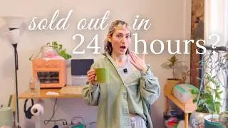 What a Shop Drop Really Looks Like ✿ Cozy Small Business Vlog