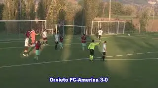 Orvieto FC-Amerina 3-0