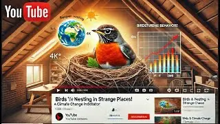 Birds&rsquo; Nesting Behavior A Climate Change Indicator. #animalbehavior #climatechange #wildlife