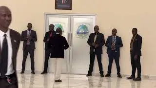 Joseph Nyuma Boakai Sr. Returns From Conakry After Attending Mamady Doumbouya Inauguration