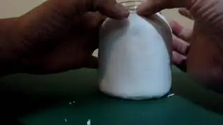 Waxinelicht houder maken met klei