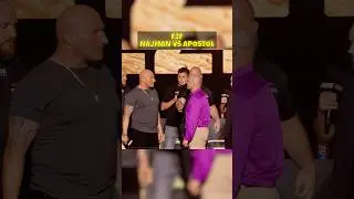 NAJMAN vs APOSTOŁ - F2F #shorts