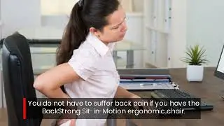 This Sit-In-Motion Ergonomic Office Chair Supports All 33 Of Your Vertebrae So You Avoid Back Pain