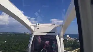 First Ride On The SkyWheel Panama City Beach!