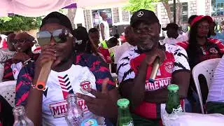 Top-tier ball commentary at the Mkenya Super Cup! 🎙️🔥