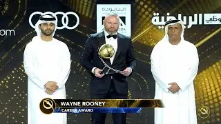 Wayne Rooney awarded Player Career Award 2022
