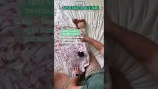 Best mom and dad hack for how to swaddle a baby! #mom #momhack #lifehack #hack