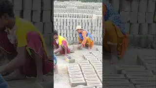 CLAY PROFESSION MAKING BRICKS #skills  #soilmuddybrick #amazing #makingbricks