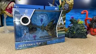 Neteyam & Ilu avatar Way of the water world of Pandora McFarland Toys ￼