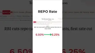 Repo Rate Explained | How it affects YOU! #RepoRate  #PersonalFinance #InvestmentTips