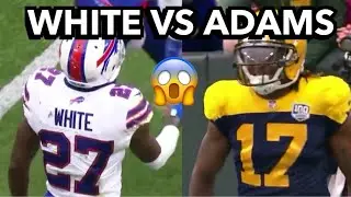 Davante Adams vs TreDavious White (2018) WR vs CB