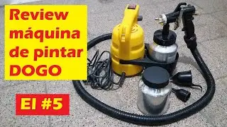 Review máquina eléctrica de pintar portátil DOGO ES-1C | Electro #5
