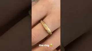 Unforgettable Fingerprint Ring 💍 | A Love That Leaves a Mark ❤️