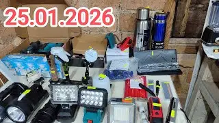Барахолка, розпродаж, столярний інструмент, освітлення, нове та бу, товар з Китаю