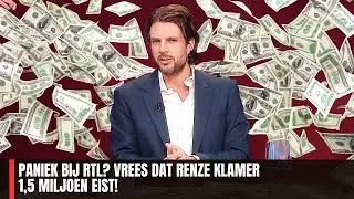 Paniek bij RTL? Vrees dat Renze Klamer 1,5 miljoen eist!