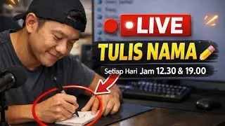 LIVE!!! LAGI DAN LAGI AYO TULIS NAMA KALIAN KOMEN SEKARANG