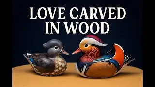 Wood Carving Mandarin Ducks | A Timeless Symbol of Love & Loyalty