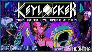 Keylocker ~ Turn Based Cyberpunk Action | First Hour Gameplay Showcase