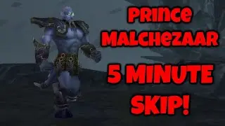 Prince Malchezaar 5 minute skip! (Karazhan) [Works in Cataclysm Classic]