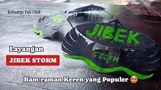 Layangan Jibek Storm Keren yang Populer? 🤩 | Miniatur Ram-raman Jibek Kreasi Haydin! 🪁