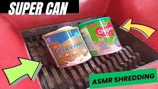 Glucerna and Dupro Can vs Fast Shredder Machine