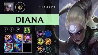 Diana Jungle vs Graves - EUW Master Patch 26.01