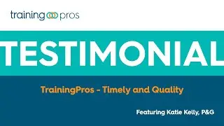 TrainingPros - Timely and Quality