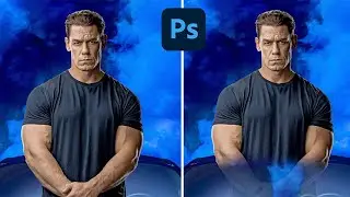 Fade Effect Photoshop Short Tutorial John Cena