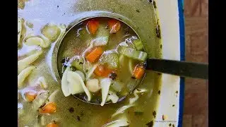 How to Make Vegan Chicken Noodle Soup