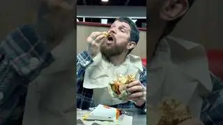 Пробуем секретное меню в Burger King. #еда #food #мукбангроссия
