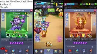 Taptap Heroes - 500 gold keys + buying 2nd STARSHARDS(alt.acc.)