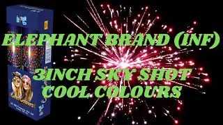 3Inch Sky Shot Elephant Brand (INF) | Aishwaryam Traders | Crackers Show Time | CST | Cool Colours