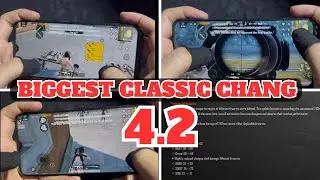 PUBG MOBILE &  BGMI 4.2 UPDATE CLASSIC MODE GUN DAMAGE CHANGES