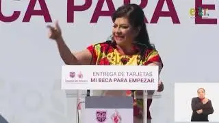 Ni&ntilde;as y ni&ntilde;os de Kinder, primaria y secundaria recibir&aacute;n beca de Clara Brugada.