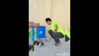 Sprayer electrik SAM 38..unboxing, pemasangan dan cara pemakaian