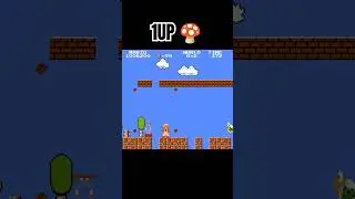Super Mario Bros. NES: Unveiling the Hidden 1UP 🍄 in World 8-2