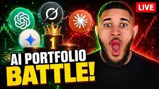 Which AI Builds the Best 10x Crypto Portfolio? LIVE Ranking!