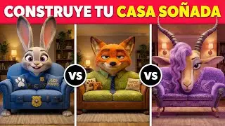 Construye la Casa de tus Sueños de ZOOTOPIA 2 🦊🐰😍🏠! ¿Qué prefieres...? 💖 ¡Decisiones imposibles!