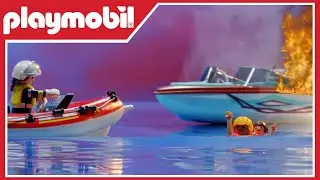 Ogień na Morzu! 🤯 Czy Statek Może Się Spalić? | Playmobil Polska | Działania miasta