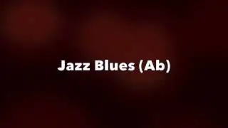 Jazz Blues Backing Track - Medium Swing (Ab)