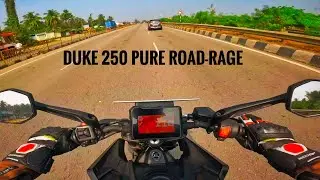 KTM DUKE 250 GEN 3| Pure Madness on the Highway🤎💥 | iamskifte