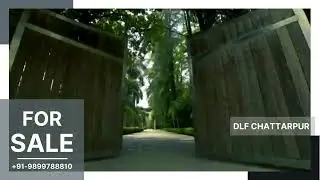Luxurious 5 BHK Farmhouse in DLF Chattarpur Farms, South Delhi, situated in a secure gated community