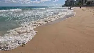 GoPro walk around the beach at the Condado Marriott in San Juan, Puerto Rico